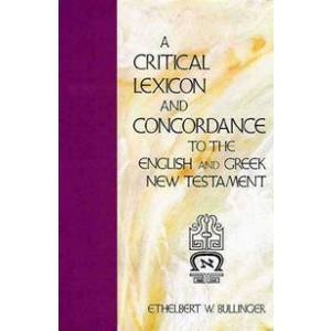 Critical Lexicon & Concordance