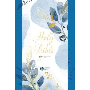 NIV Larger Print Denim Soft-To