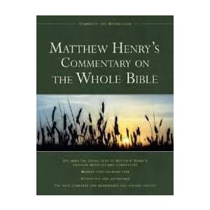Matthew Henry's Commentary on 