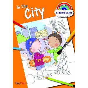 In The City Colouring Book