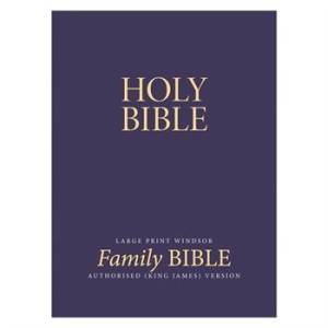 AV Family Bible Large Print Wi