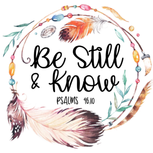 Coaster - Be Still and Know