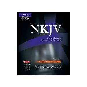 NKJV Wide Margin Reference Bla
