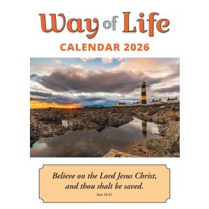 Way Of Life Calendar 2026 (as low as 36p)